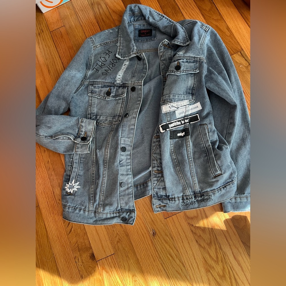 Smash jean jacket